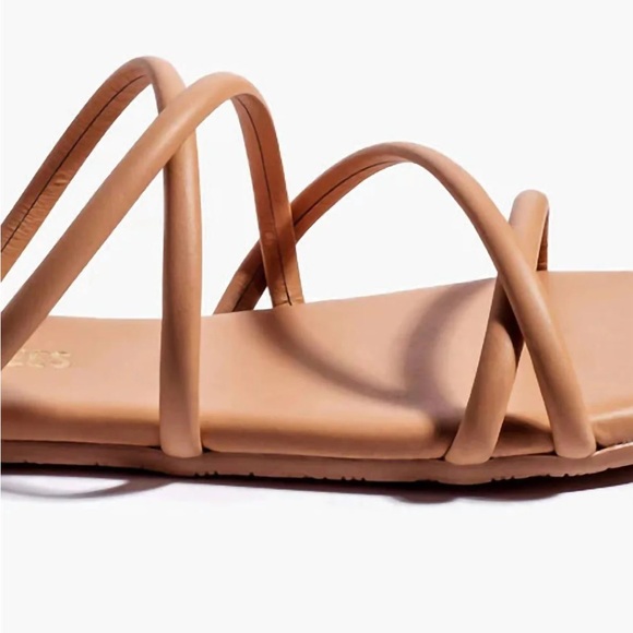 Tkees Sloane Sandal Beige Slippers Size 7 BNWOT - Picture 4 of 7